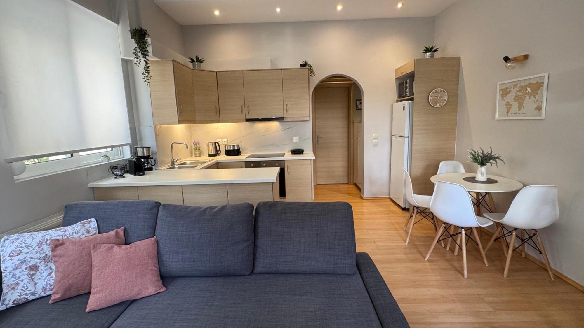 Elegant Glyfada Apartment-Private Garden-Near Metro Athens Luaran gambar